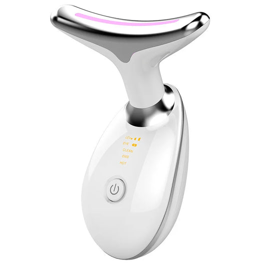 🌟 Massageador Facial e de Pescoço 2 em 1 🌟